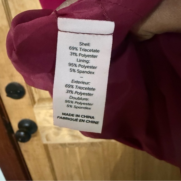 Cinq à Sept Fuchsia One Shoulder Dress - Picture 5 of 9